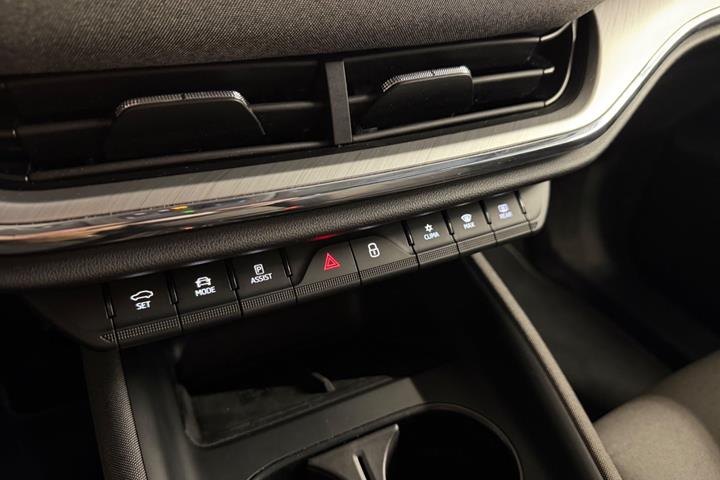 Blå Skoda Enyaq fra 2021