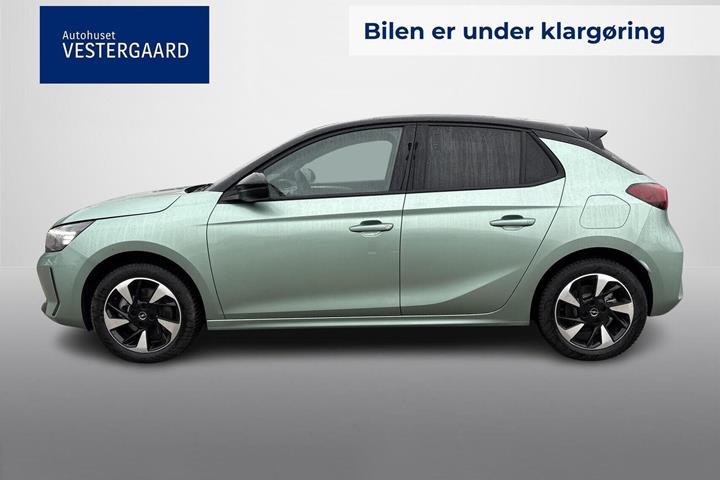 Grå Opel Corsa-e fra 2026