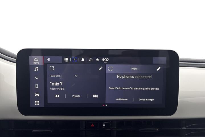 Hvid Fiat 500e fra 2023