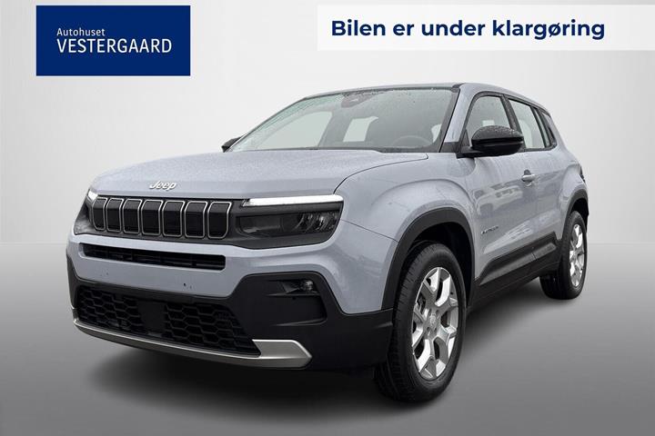 Grå Jeep Avenger fra 2025