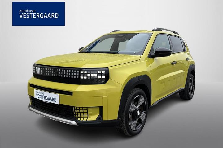 Gul Fiat Grande Panda fra 2025
