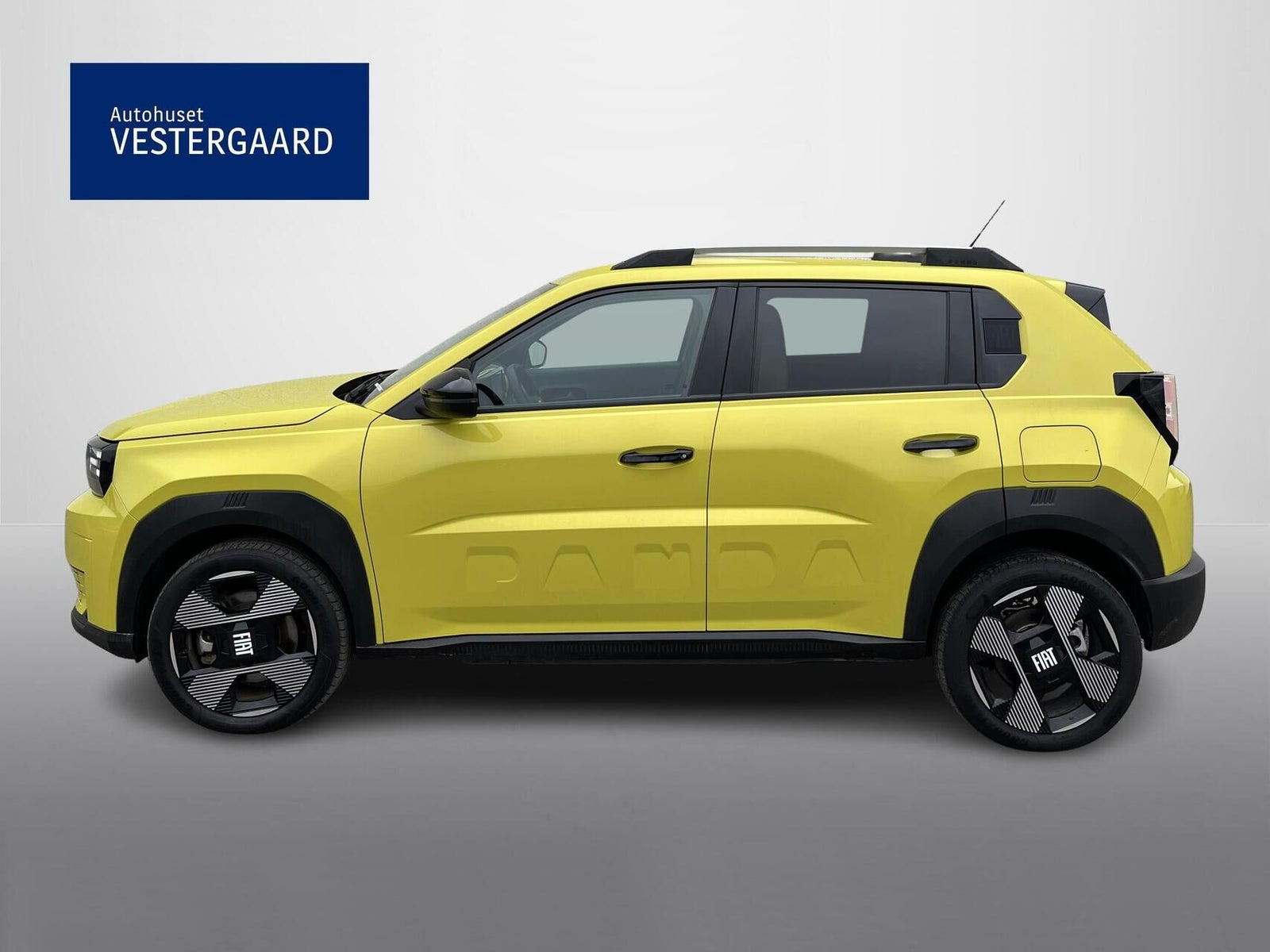 Gul Fiat Grande Panda fra 2025