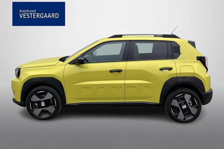 Gul Fiat Grande Panda fra 2025