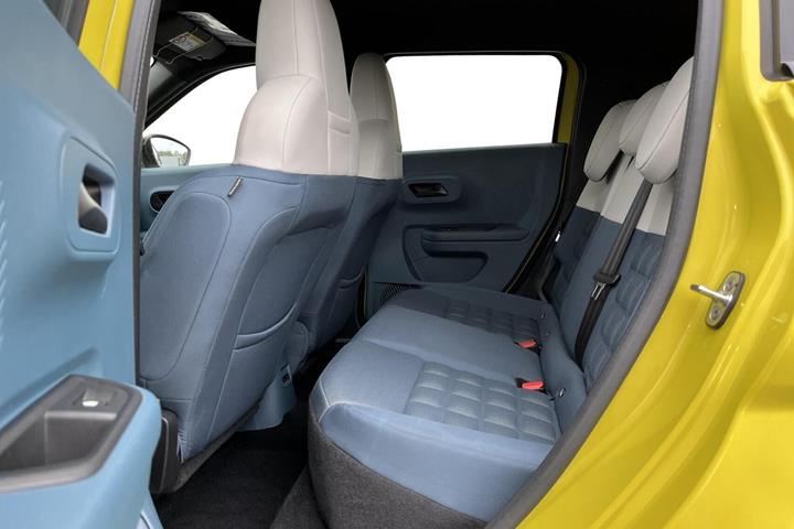 Gul Fiat Grande Panda fra 2025