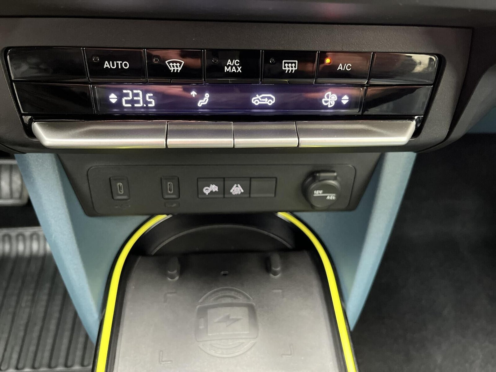 Gul Fiat Grande Panda fra 2025