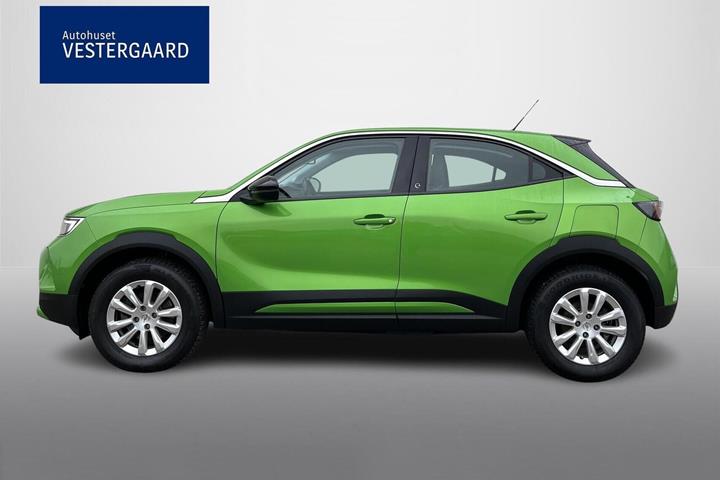 Grøn Opel Mokka-e fra 2021