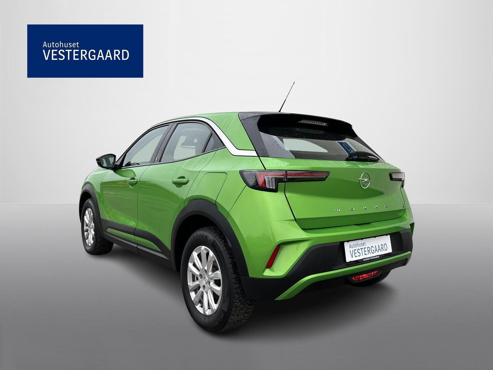 Grøn Opel Mokka-e fra 2021