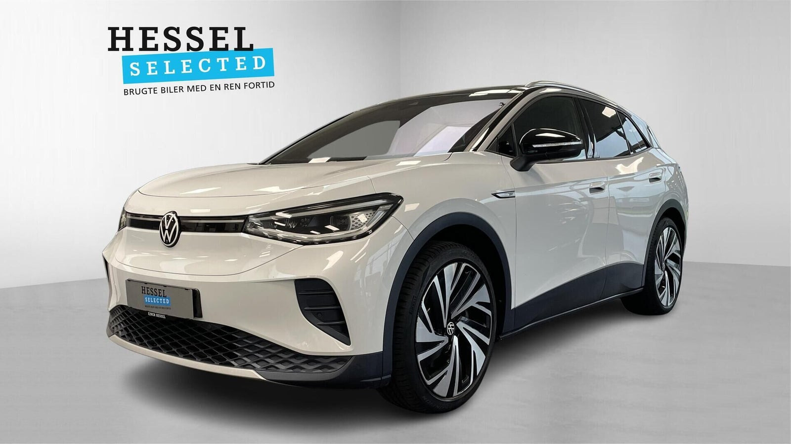 Hvid VW ID.4 fra 2021