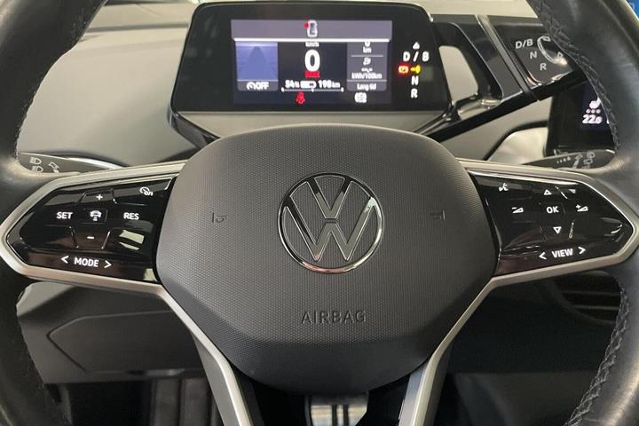 Hvid VW ID.4 fra 2021