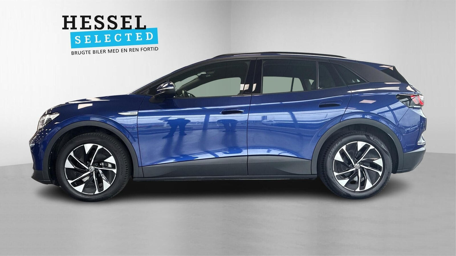 Blå VW ID.4 fra 2023