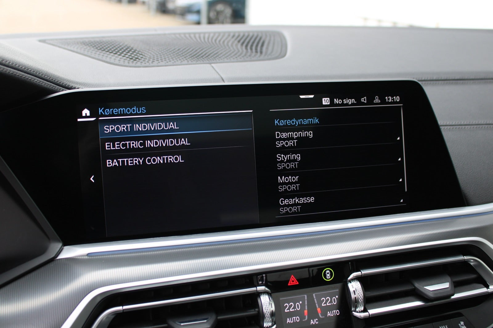 Sort BMW X5 fra 2023