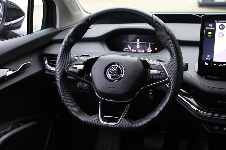 Sort Skoda Enyaq fra 2022