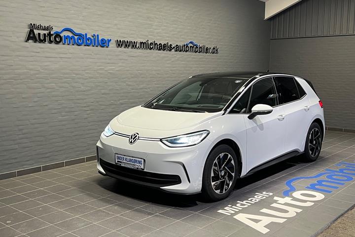 Hvid VW ID.3 fra 2023