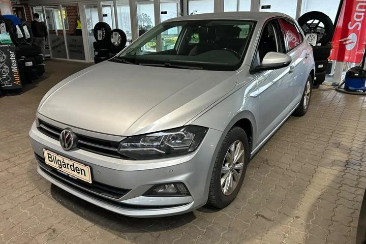 Grå VW Polo fra 2020