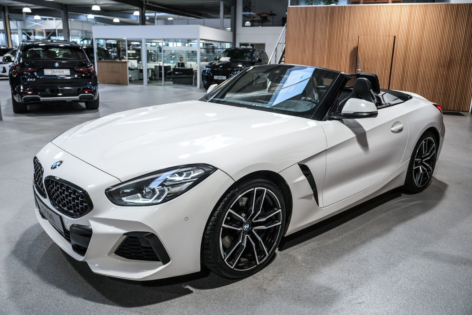 Hvid BMW Z4 fra 2020