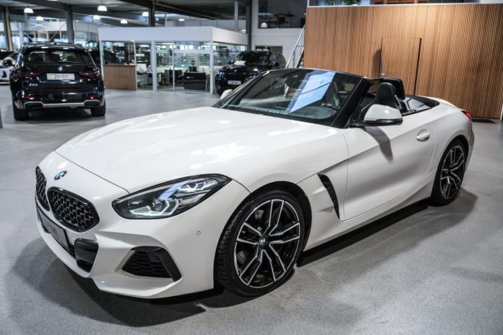 Hvid BMW Z4 fra 2020