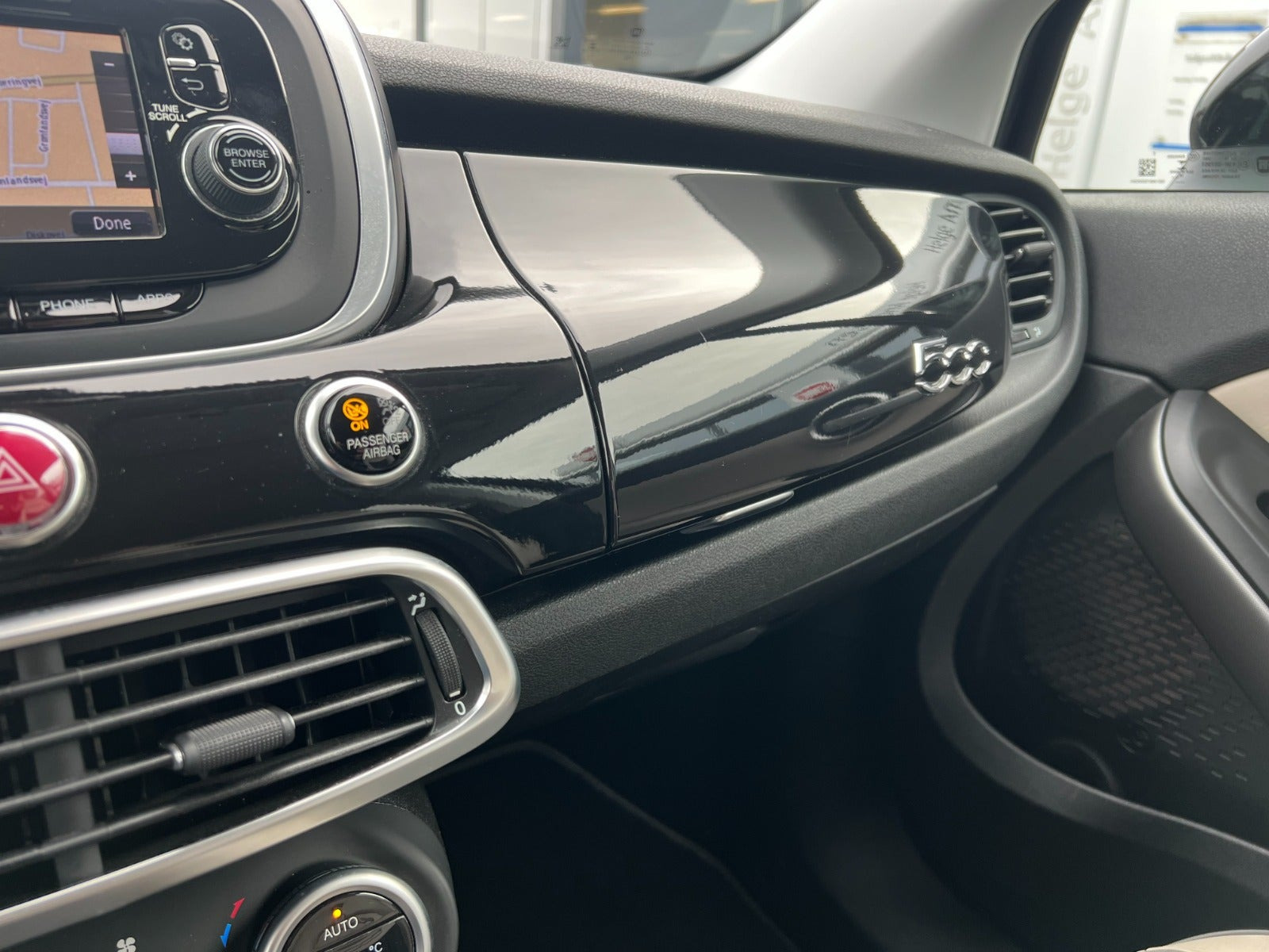 Sort Fiat 500X fra 2017