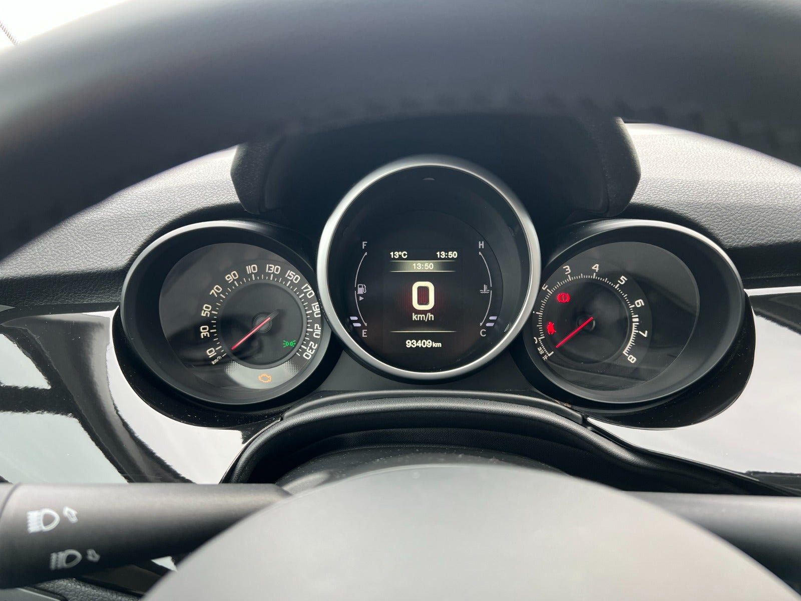 Sort Fiat 500X fra 2017