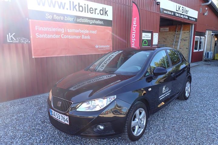 Sort Seat Ibiza fra 2011