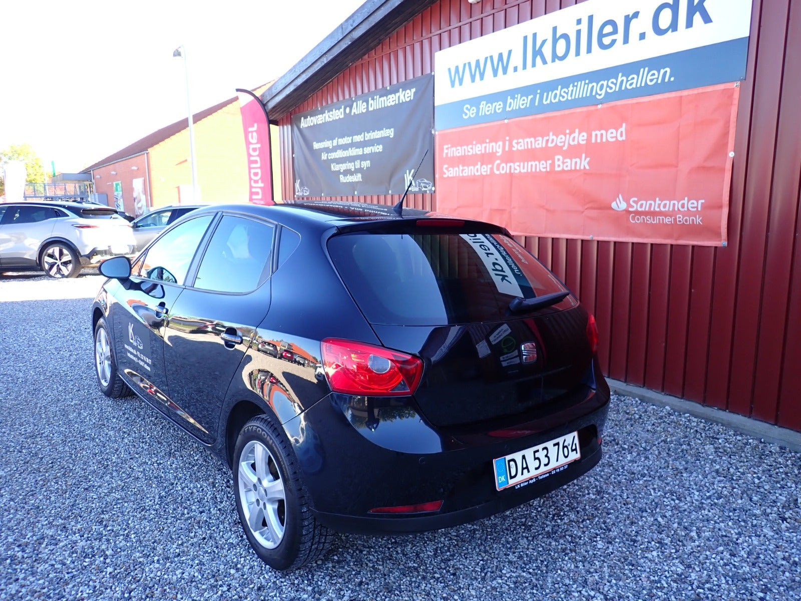 Sort Seat Ibiza fra 2011