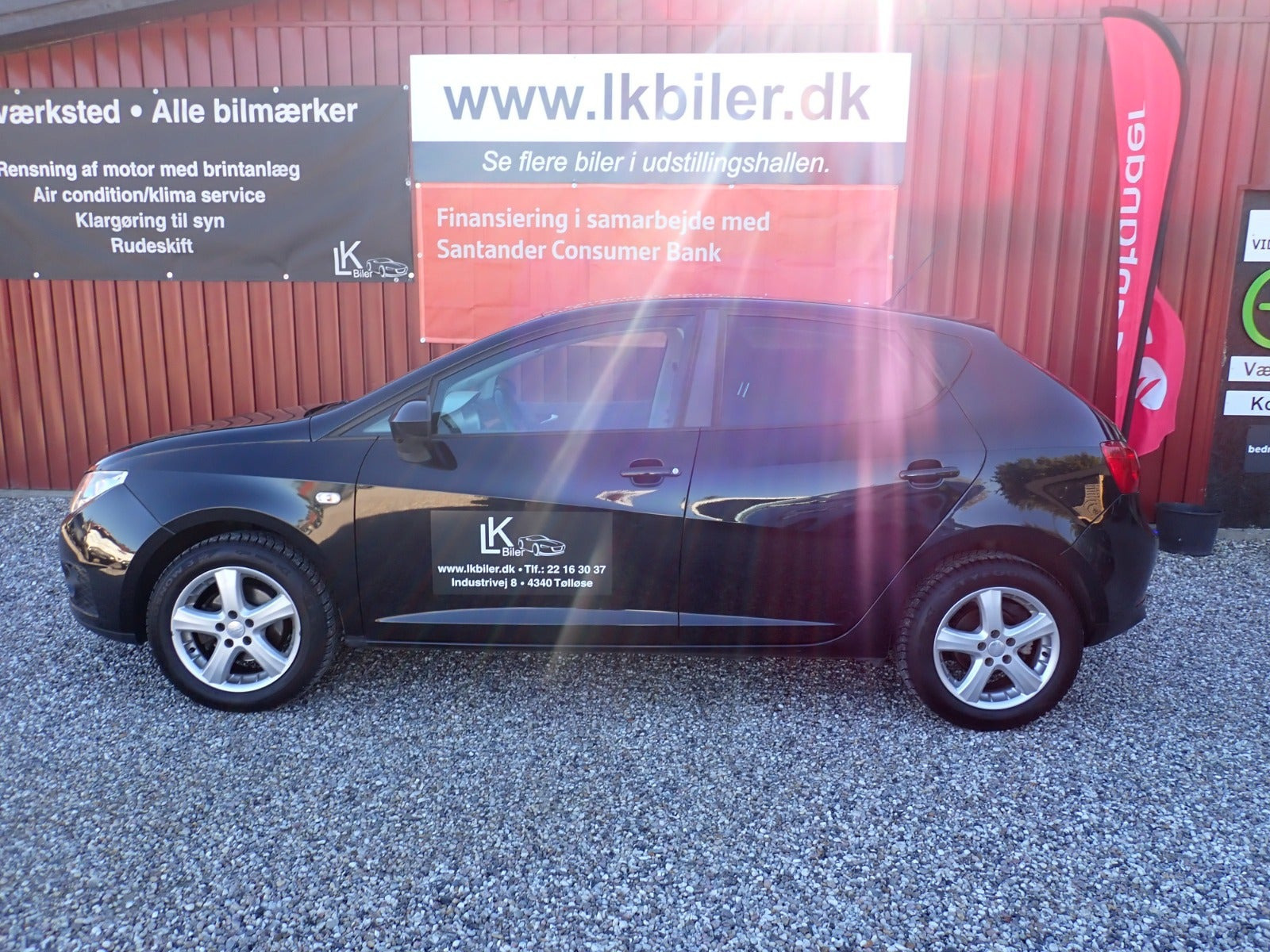 Sort Seat Ibiza fra 2011