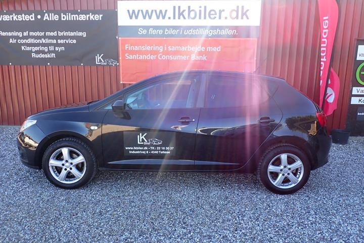 Sort Seat Ibiza fra 2011