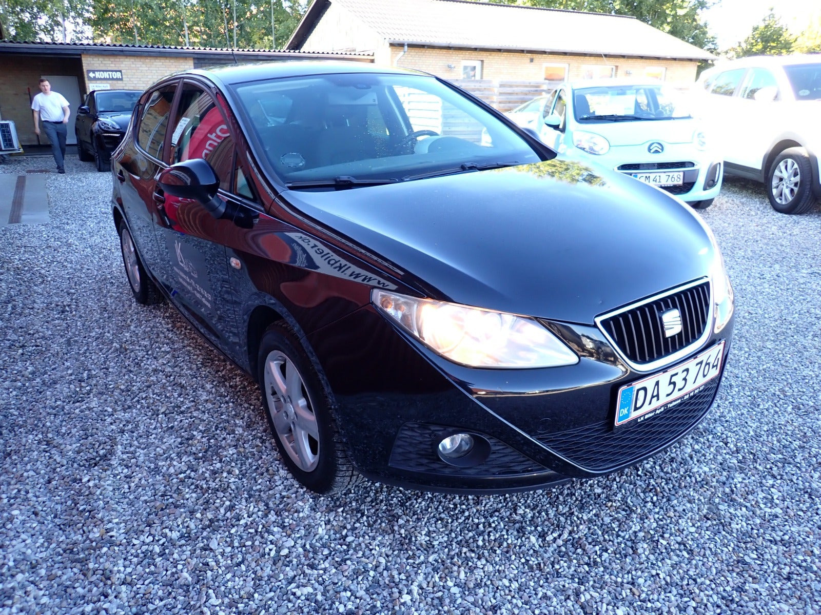 Sort Seat Ibiza fra 2011
