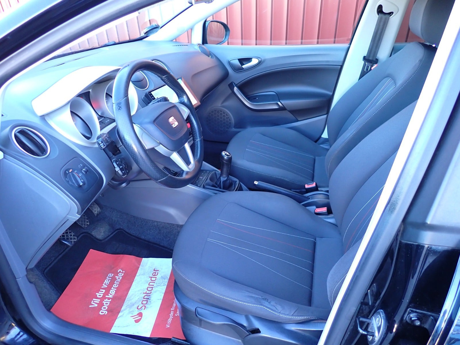 Sort Seat Ibiza fra 2011