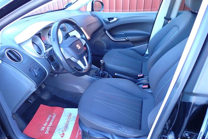 Sort Seat Ibiza fra 2011