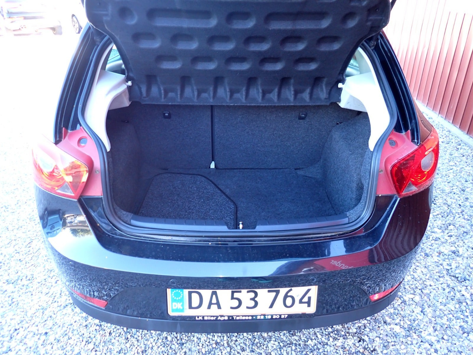 Sort Seat Ibiza fra 2011