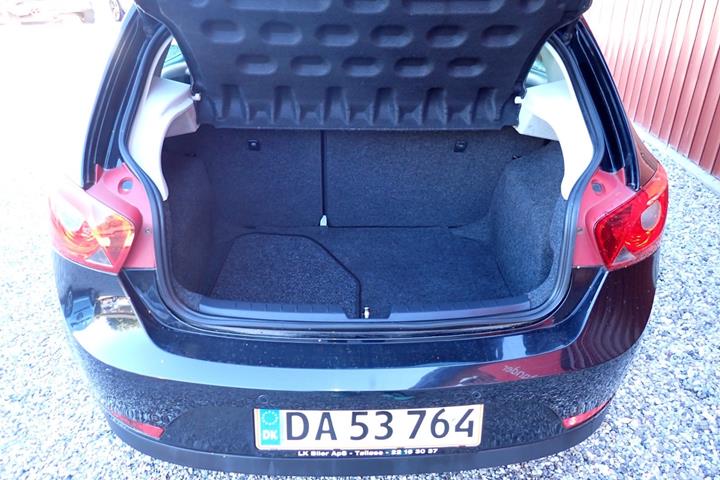 Sort Seat Ibiza fra 2011