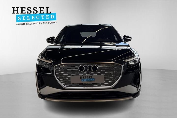 Sort Audi Q4 e-tron fra 2025