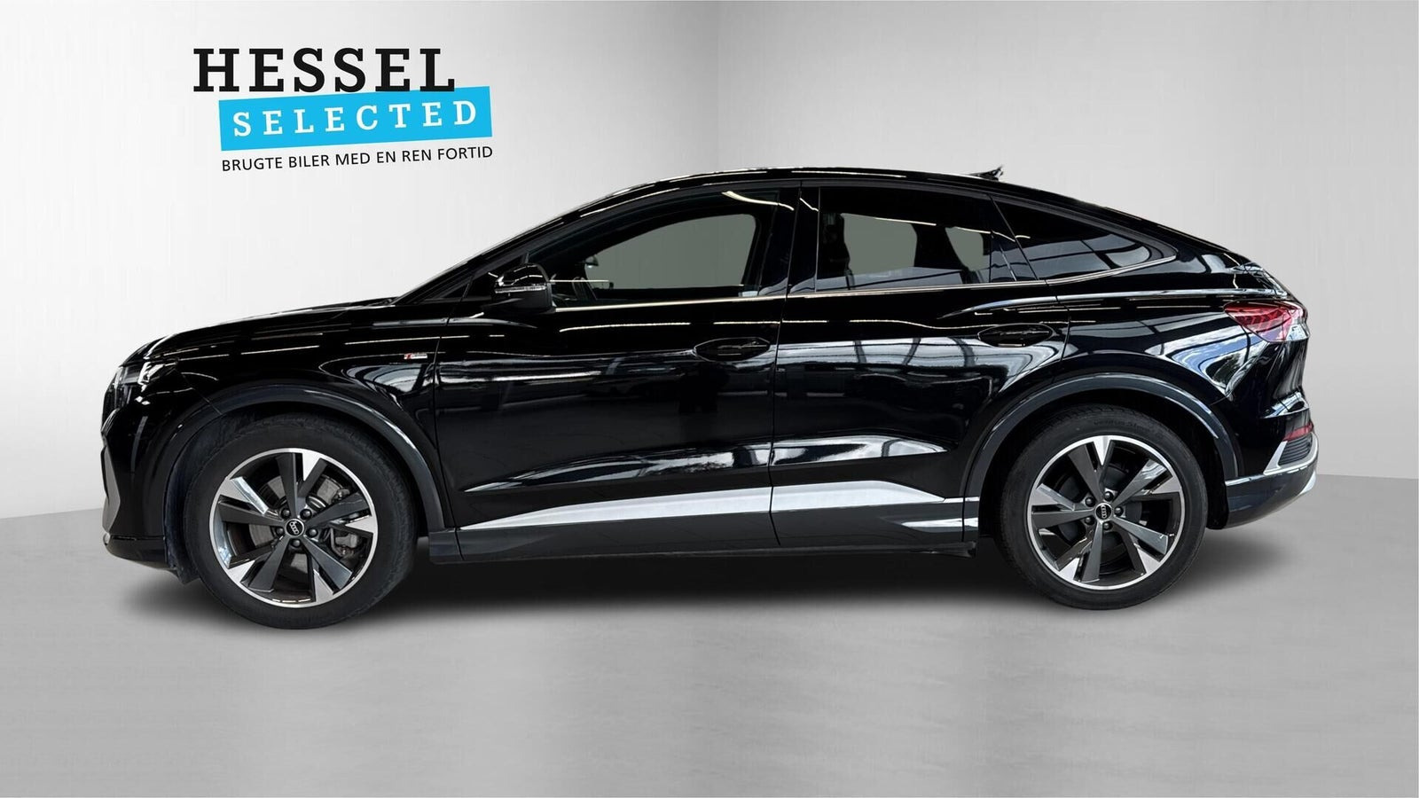 Sort Audi Q4 e-tron fra 2025