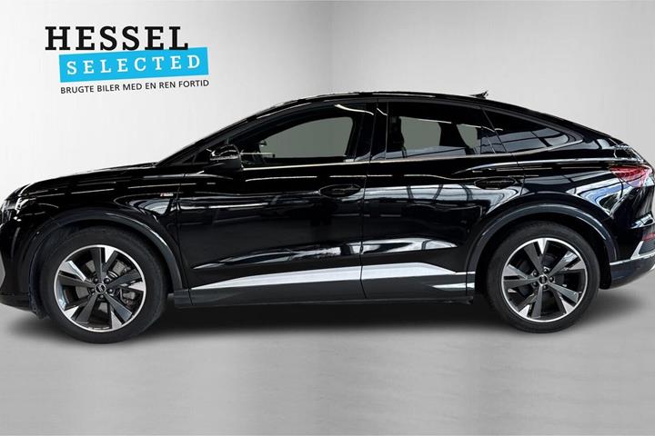 Sort Audi Q4 e-tron fra 2025