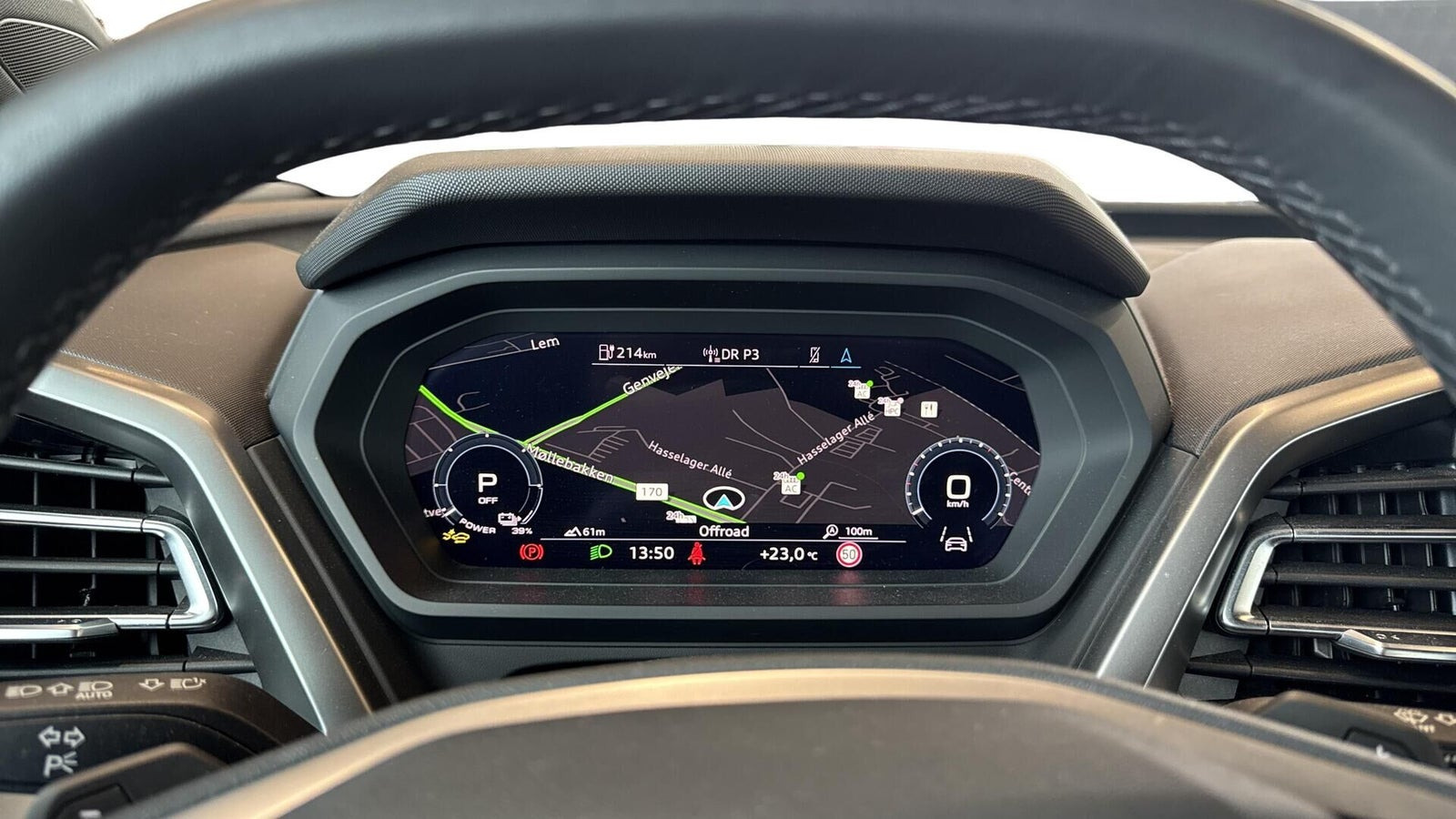 Sort Audi Q4 e-tron fra 2025