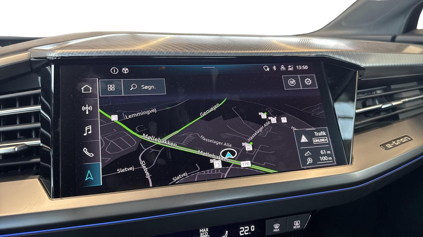 Sort Audi Q4 e-tron fra 2025
