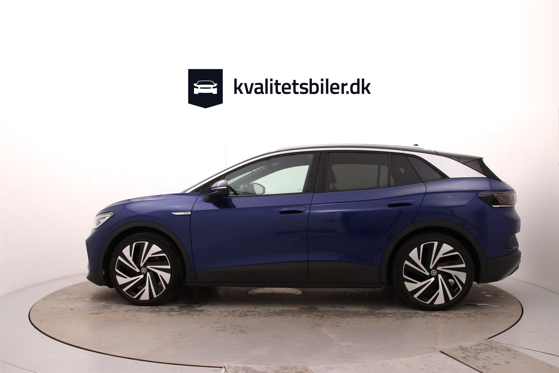 Blå VW ID.4 fra 2023