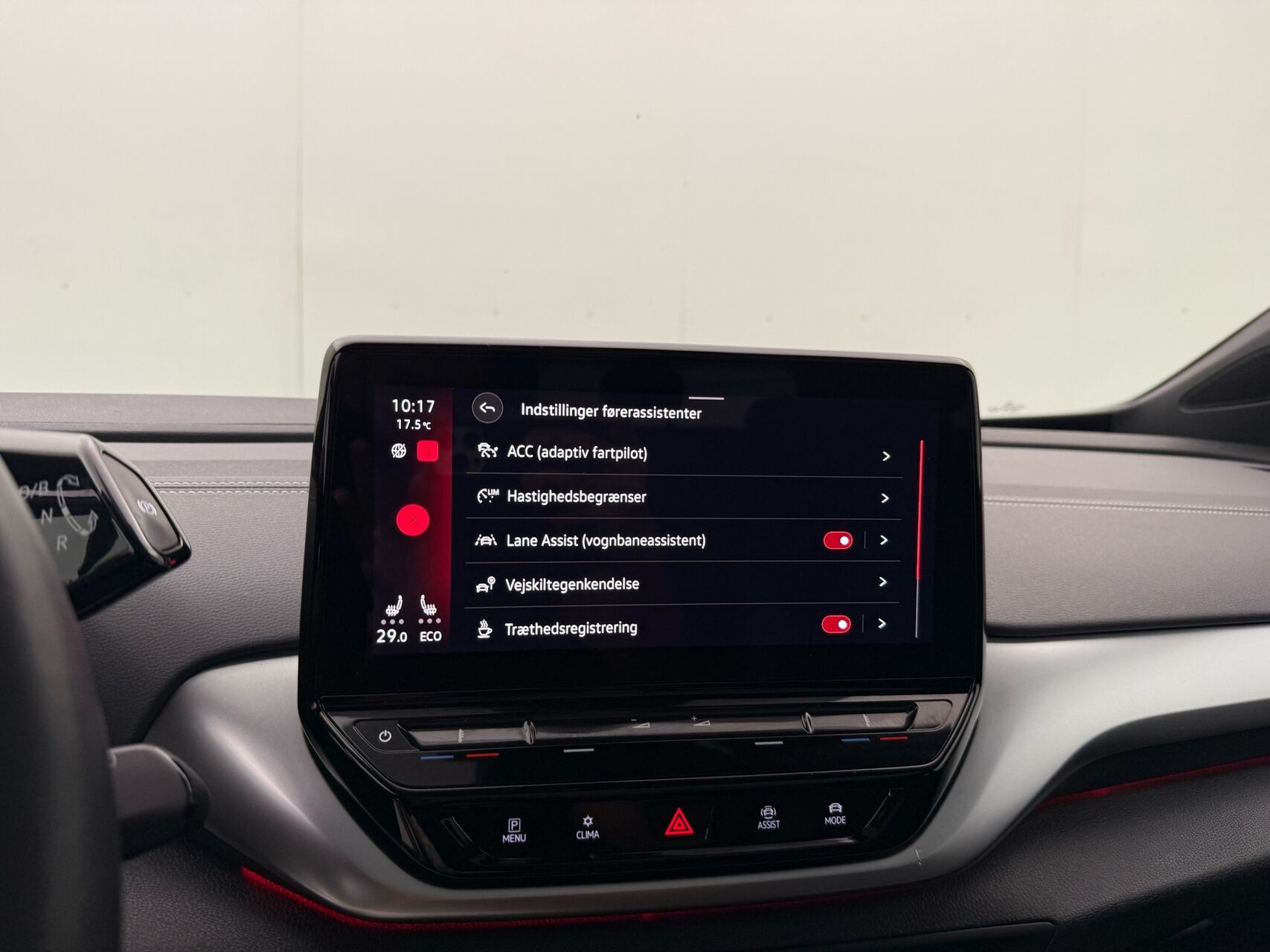 Blå VW ID.4 fra 2023