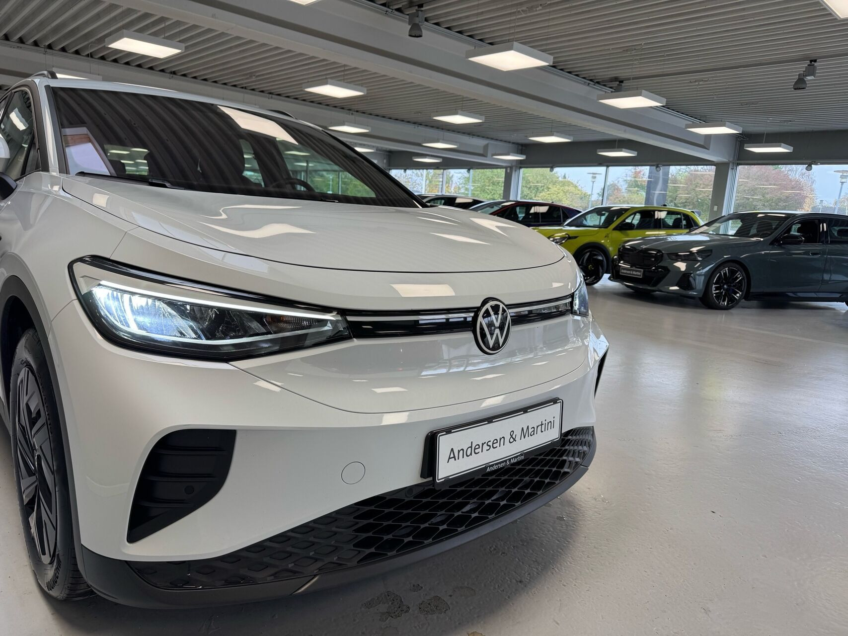 Hvid VW ID.4 fra 2023