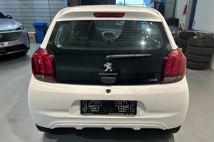 Hvid Peugeot 108 fra 2017