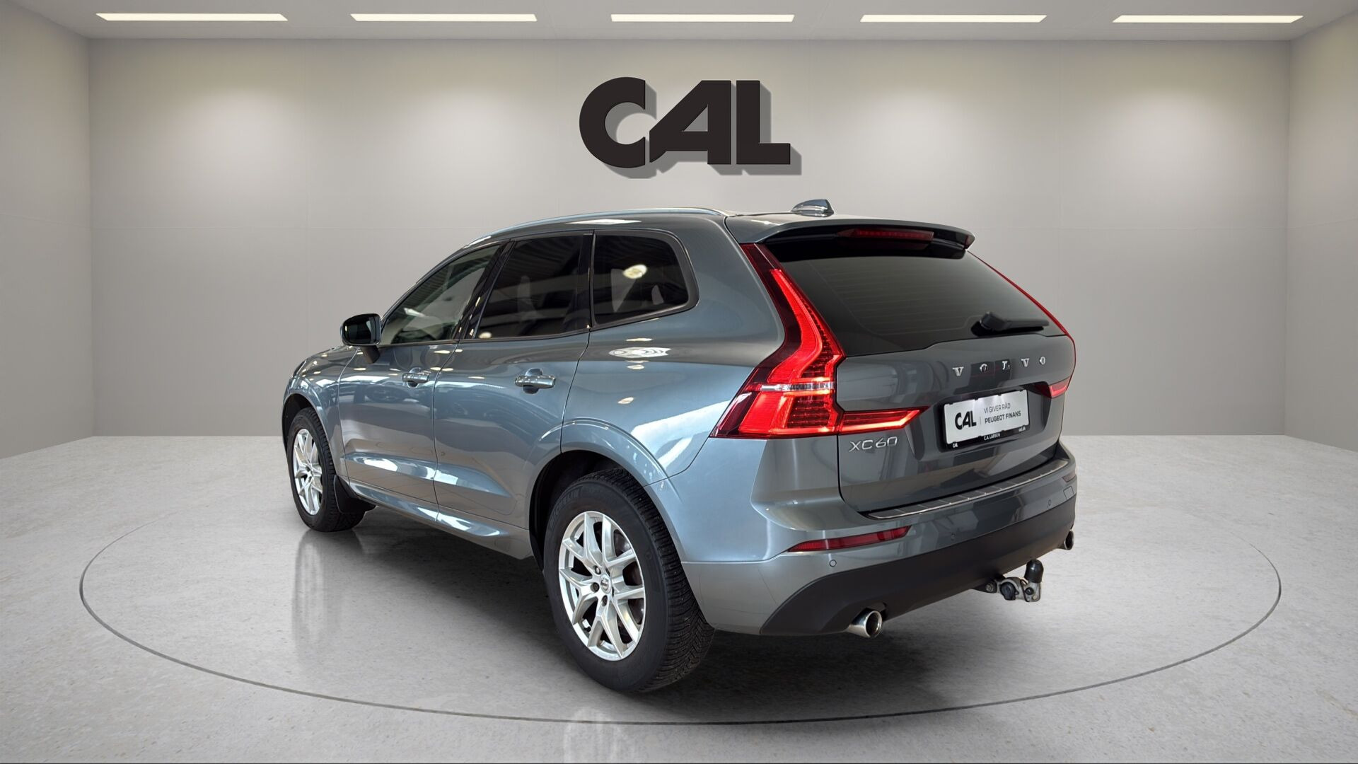 Grå Volvo XC60 fra 2018