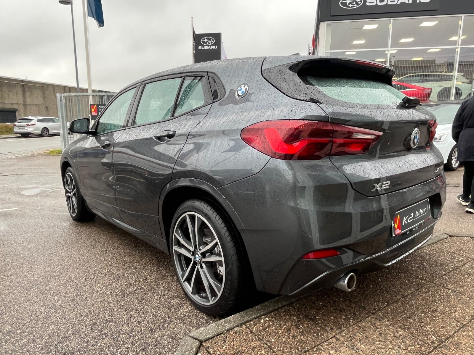 Grå BMW X2 fra 2022