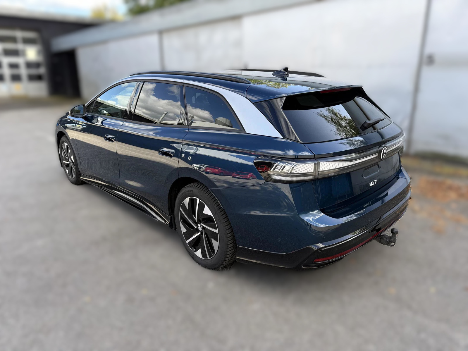 Blå VW ID.7 fra 2025
