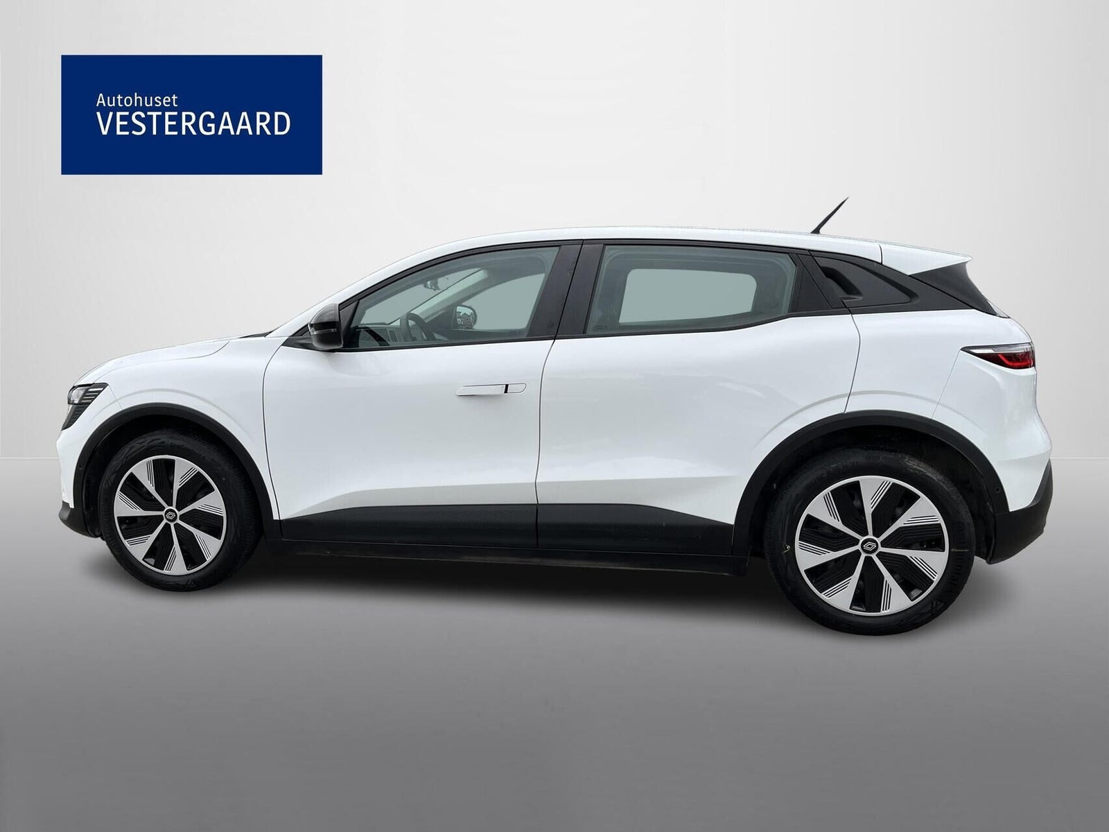 Hvid Renault Megane E-Tech fra 2023