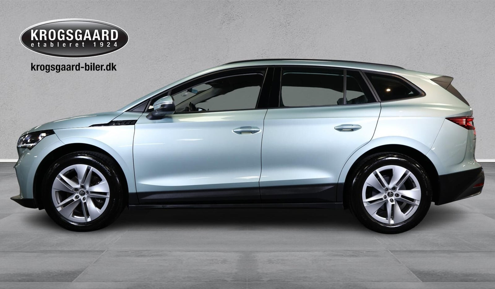 Sølv Skoda Enyaq fra 2023