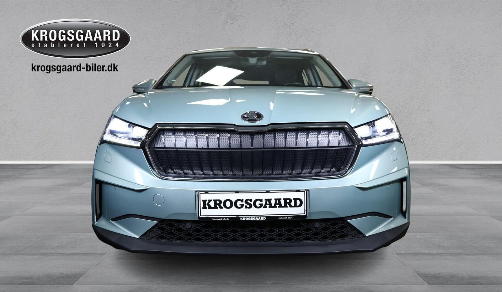 Sølv Skoda Enyaq fra 2023