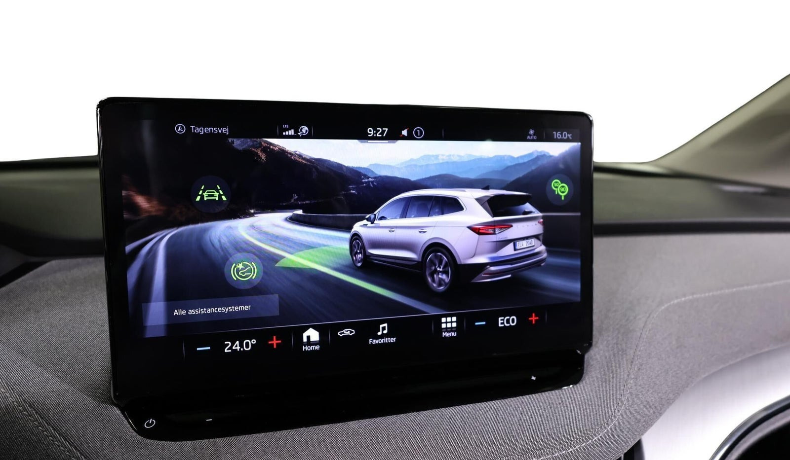 Sølv Skoda Enyaq fra 2023
