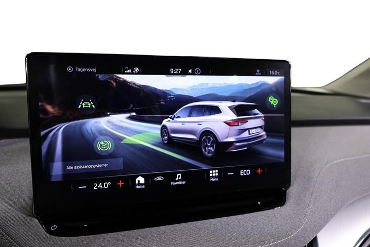 Sølv Skoda Enyaq fra 2023