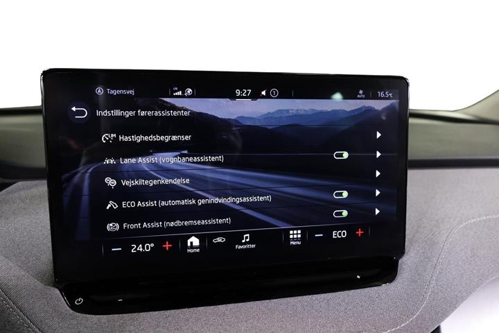 Sølv Skoda Enyaq fra 2023