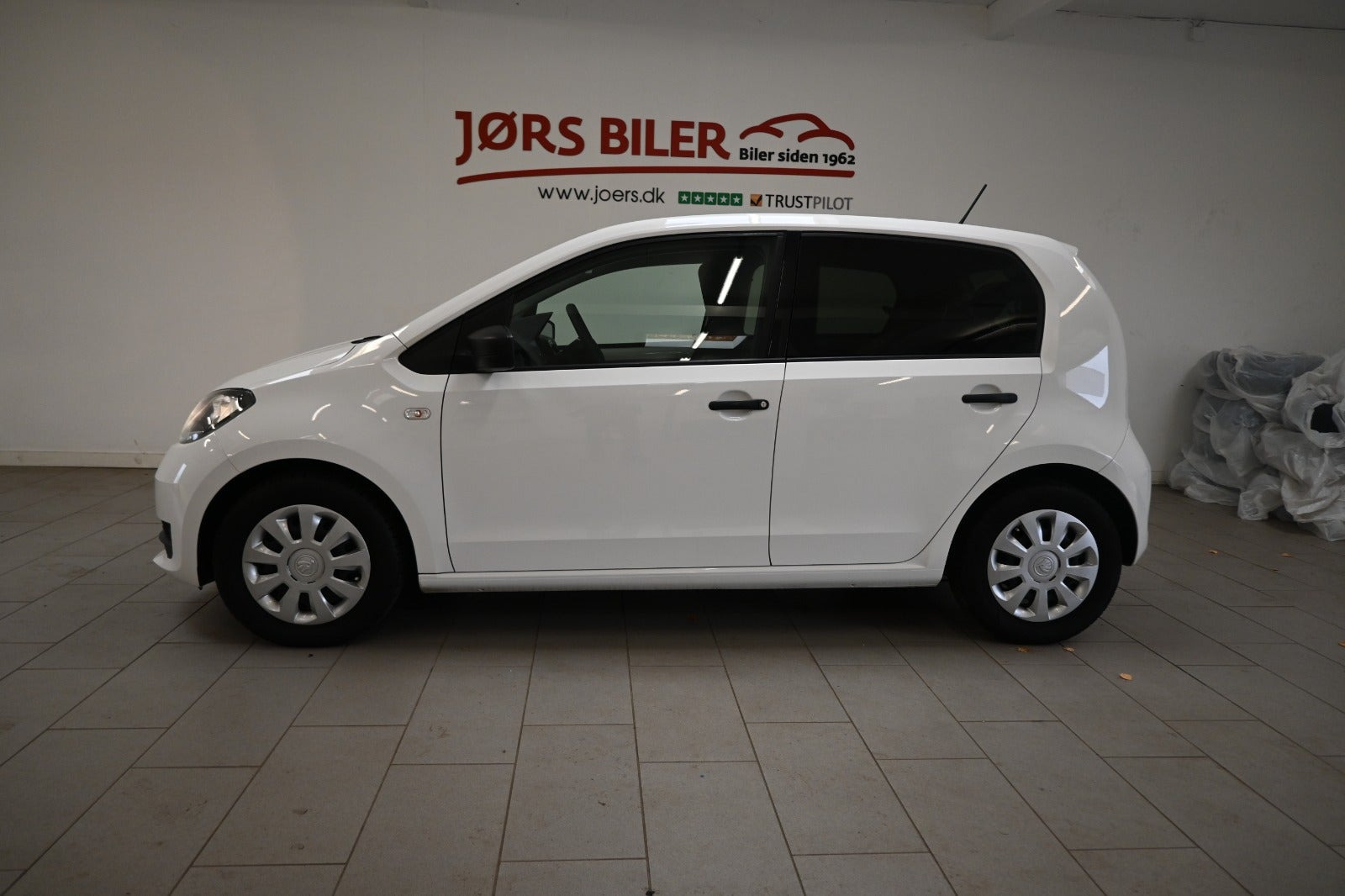 Hvid Skoda Citigo fra 2018